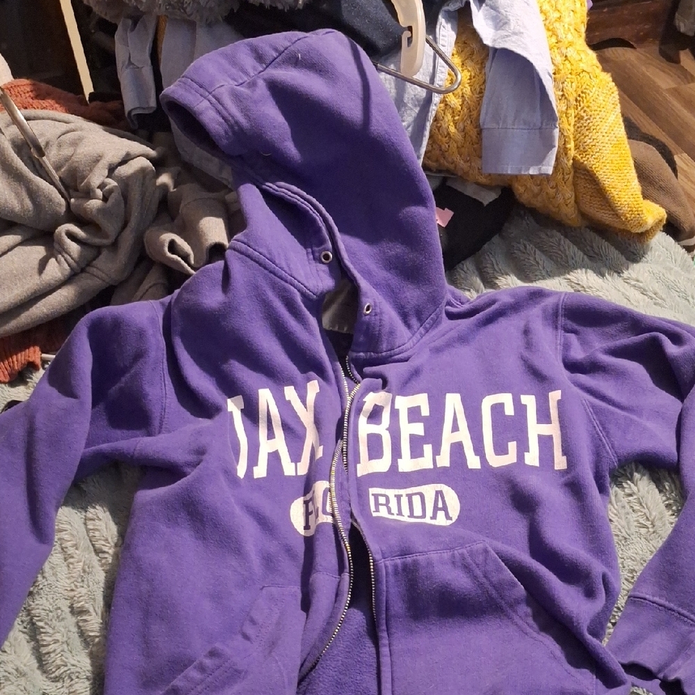 Purple Daytona Beach Hoodie